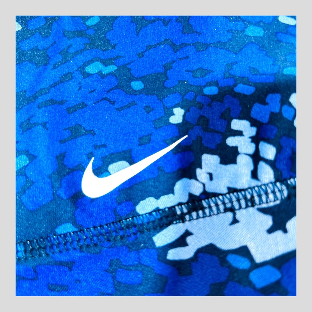 Nike leggings Legend Tight Poly leggings recycled materials blue women size S - Picture 3 of 6